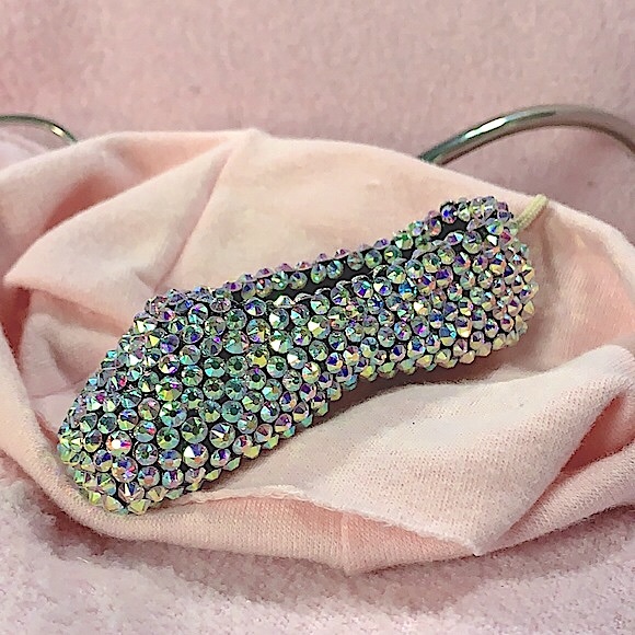Princess Aurora Pavé Crystal Mini Pointe Shoe Ornament. Ballerina Gift—New - Picture 7 of 9